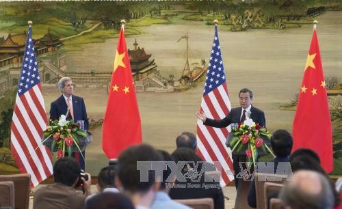Tiongkok dan AS menuju ke hubungan kemitraan konstruktif - ảnh 1