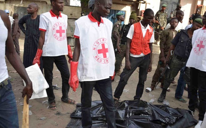 Serangan bom bunuh diri di Nigeria sehingga menewaskan sedikit-dikitnya 26 orang - ảnh 1