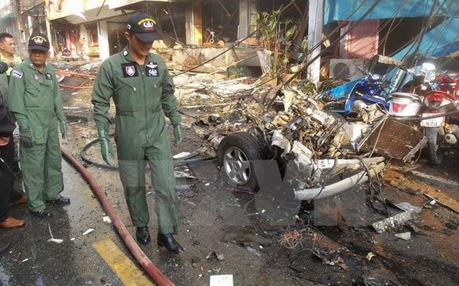Thailand menangkap 22 orang yang bersangkutan dengan serangan-serangan bom di bagian Selatan - ảnh 1