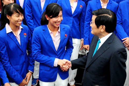 Olahraga Vietnam harus mencapai kaliber Asia dan dunia - ảnh 1