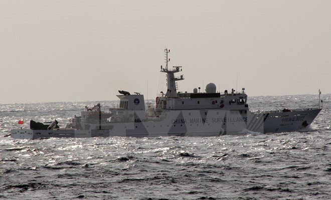 Dua kapal Tiongkok memasuki wilayah laut di sekitar kepulauan yang dipersengketakan dengan Jepang - ảnh 1