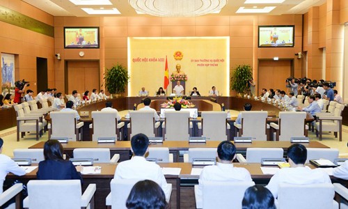 Penutupan persidangan ke-40 Komite Tetap MN Vietnam - ảnh 1