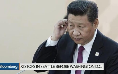 Presiden Tiongkok memulai kunjungan kenegaraan yang pertama di AS - ảnh 1