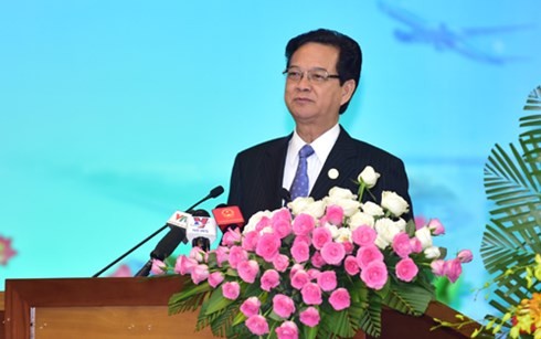 PM Vietnam, Nguyen Tan Dung menghadiri dan memimpin Kongres ke-10 Partai Komunis provinsi Dong Nai - ảnh 1