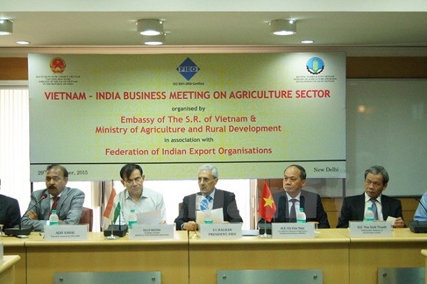 Vietnam dan India mendorong pertukaran hasil pertanian - ảnh 1