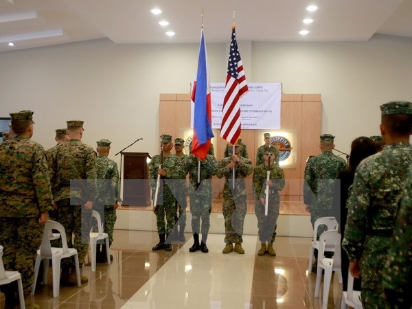 Filipina dan AS melakukan latihan serangan pendaratan bersama - ảnh 1