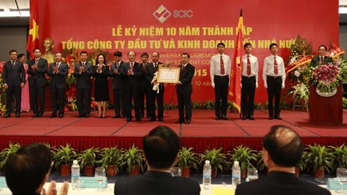 Ketua MN Vietnam, Nguyen Sinh Hung menghadiri peringatan ultah ke-10 berdirinya Perusahaan Umum Investasi dan Bisnis bermodal Negara - ảnh 1