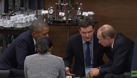 Presiden AS dan Rusia melakukan pertemuan di sela-sela KTT G-20 - ảnh 1