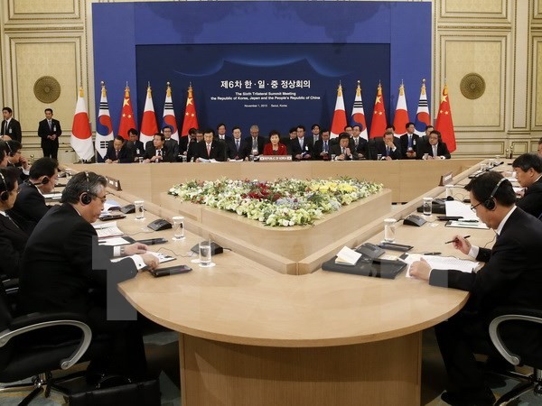Forum Asia Timur Laut mengimbau menciptakan terobosan baru dalam hubungan Tiongkok-Jepang dan Republik Korea - ảnh 1