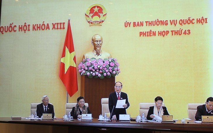Pembukaan peridangan ke-43, Komite Tetap MN Vietnam angkatan ke-13 - ảnh 1