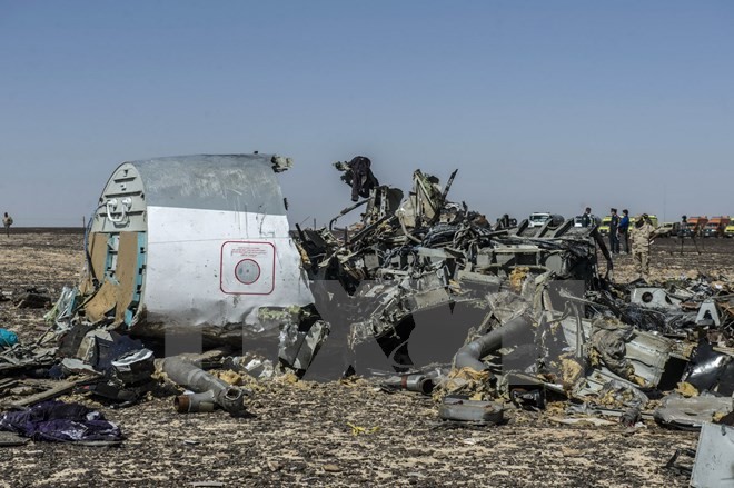 Rusia menegaskan kembali bahwa pesawat A 321 yang jatuh di Mesir karena serangan teror. - ảnh 1