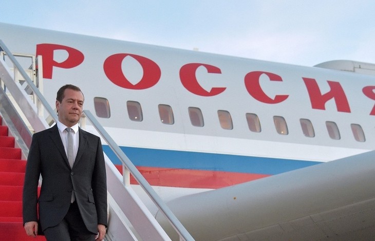 PM Rusia, Dmitry Medvedev melakukan kunjungan di Tiongkok - ảnh 1