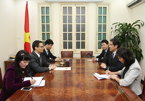 Memperhebat penggelaran berbagai permufakatan kerjasama ekonomi Vietnam-Jepang - ảnh 1