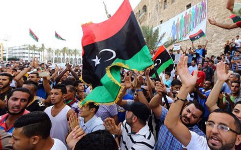 DK PBB mengesahkan resolusi mengenai Libia - ảnh 1