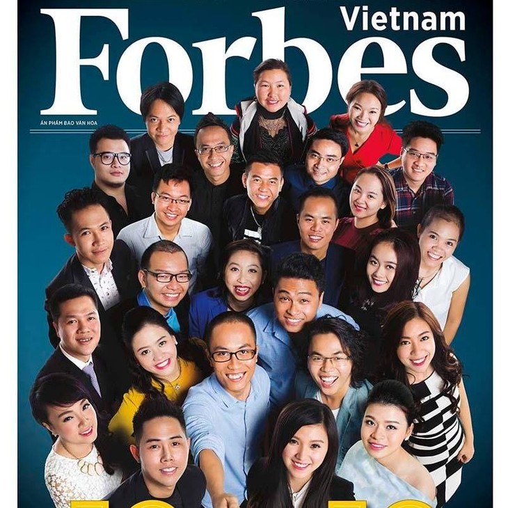 Majalah Forbes Vietnam mengumumkan 30 orang tipikal yang berusia kurang dari 30 tahun pada tahun 2016 - ảnh 1