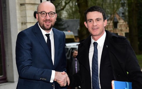 Belgia dan Perancis memperhebat kerjasama  menentang terorisme. - ảnh 1