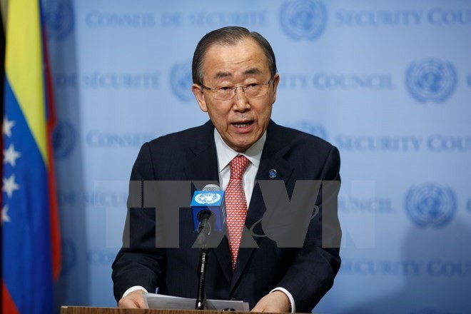 Sekjen PBB, Ban Ki-moon memperingatkan IS sedang memperluas pengaruhnya di Libia - ảnh 1