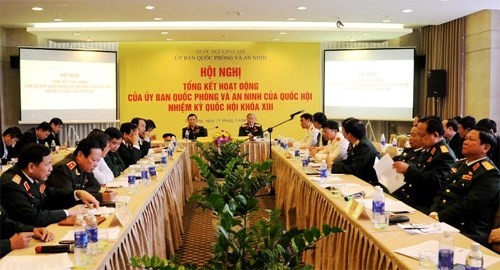 Konferensi evaluasi aktivitas Komisi Pertahanan dan Keamanan dari MN Vietnam angkatan ke-13 - ảnh 1