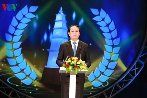 Presiden Vietnam, Tran Dai Quang: Terus mengembangkan kekuatan pers revolusioner Vietnam - ảnh 1