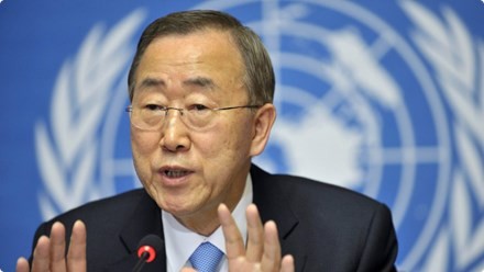 Sekjen PBB menyatakan kecemasan akan ketegangan di semenanjung Korea - ảnh 1