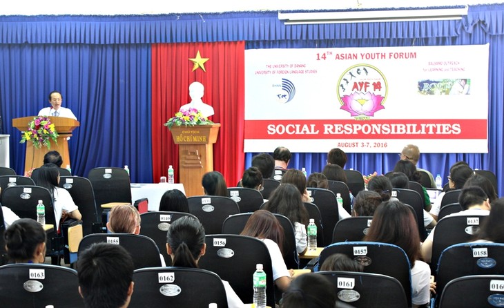 Pembukaan Forum Pemuda Asia di kota Da Nang - ảnh 1