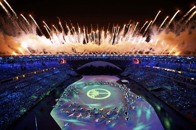 Pembukaan Olimpiade Rio 2016 - ảnh 1