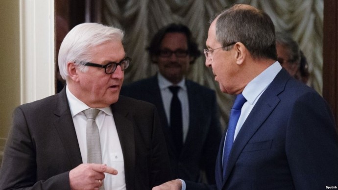 Jerman dan Rusia membahas situasi Suriah dan Krimea - ảnh 1