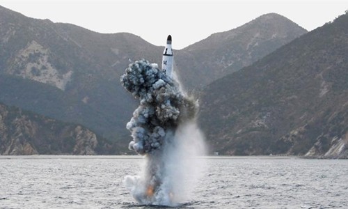 RDRK meluncurkan misil balistik dari kapal selam - ảnh 1