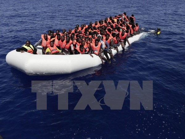 Jumlah migran yang menerobos Laut Tengah dari Libia ke Eropa meningkat drastis - ảnh 1