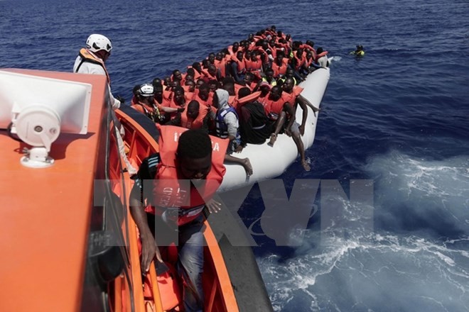 Italia menyelamatkan lebih dari 2.000 migran di laut - ảnh 1