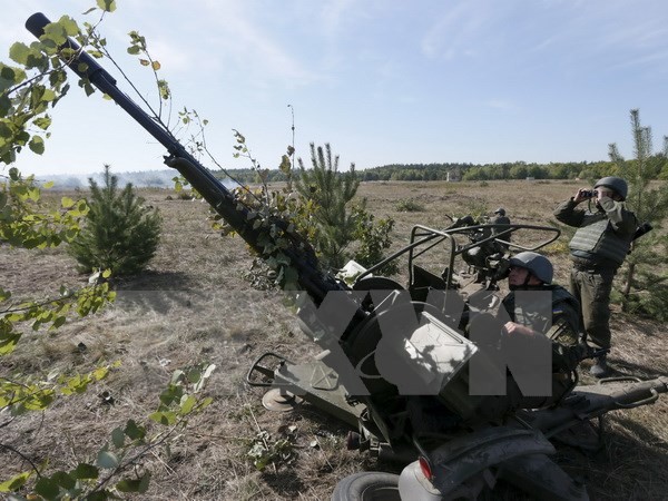 Ukraina meningkat kuat-kuat anggaran pertahanan - ảnh 1