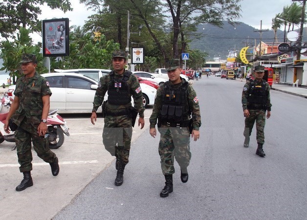 Polisi Thailand memperkuat keamanan setelah ada peringatan tentang serangan bom di Ibukota - ảnh 1