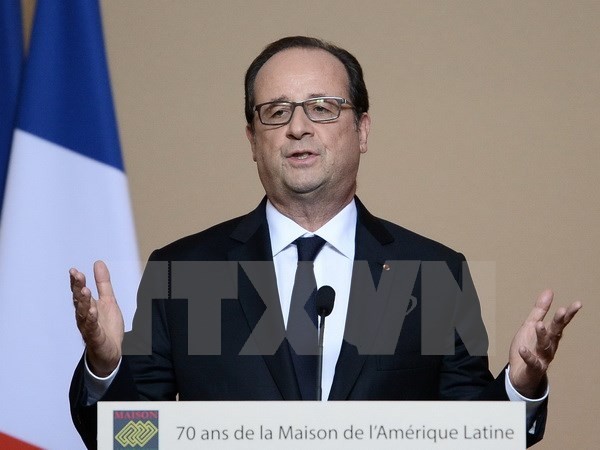 Presiden Perancis memimpin pertemuan keamanan tentang Suriah dan Irak - ảnh 1