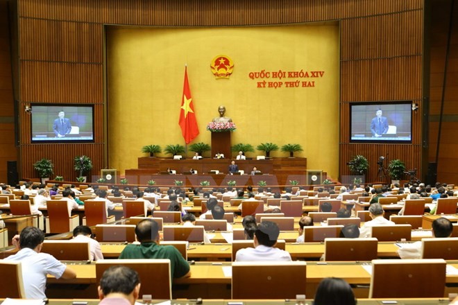 MN Vietnam membahas UU mengenai Bantuan Hukum (amandemen) dan UU mengenai Tanggung Jawab Ganti Rugi dari Negara (amandemen) - ảnh 1