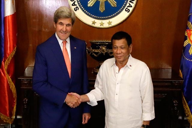 Menlu John Kerry percaya pada masa depan hubungan AS-Filipina - ảnh 1
