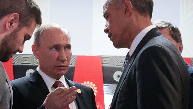 Presiden Rusia dan AS membahas situasi Suriah dan Ukraina - ảnh 1