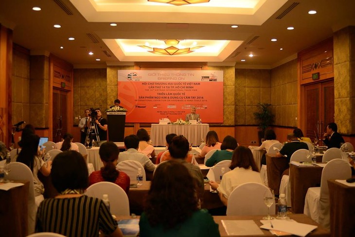 Jumpa pers memperkenalkan Pekan Raya ke-14 Perdagangan Internasional Vietnam - ảnh 1