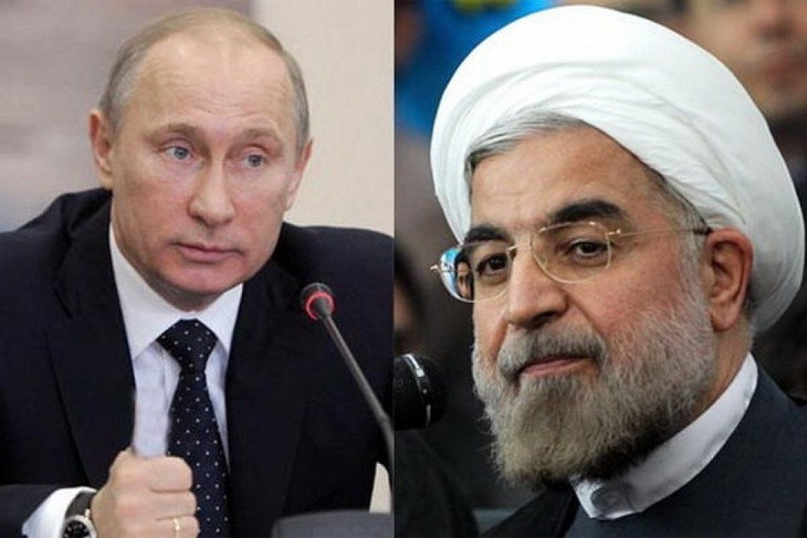 Presiden Iran dan Rusia membahas perang anti terorisme - ảnh 1