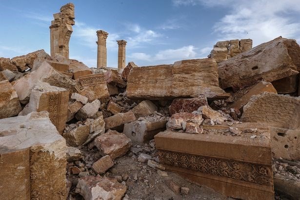 Suriah mengutuk penyabotan terhadap situs peninggalan sejarah kuno di kota Palmyra sebagai “kejahatan perang” - ảnh 1