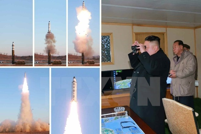 AS-Repubilik Korea-Jepang mengutuk uji coba peluncuran rudal RDRK - ảnh 1