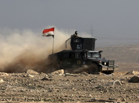 Langkah maju dari tentara Irak di kota Mosul Barat melambat - ảnh 1