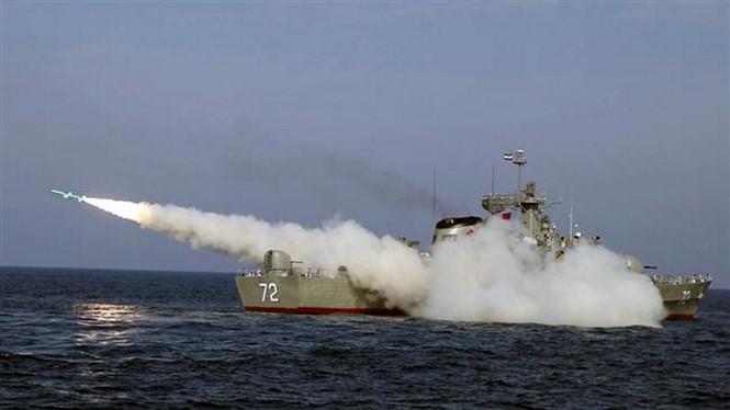 Angkatan Laut Iran melakukan latihan perang tahunan - ảnh 1