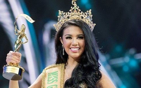 Mengawali babak final Kontes Ratu Kecantikan Perdamaian Dunia di Vietnam - ảnh 1