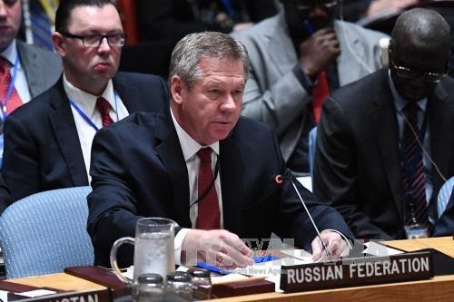 Rusia mengecam pernyataan AS tentang mengisolasi negaranya di PBB - ảnh 1