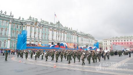  Federasi Rusia melakukan persiapan untuk acara peringatan Hari Kemenangan 9/5 - ảnh 1