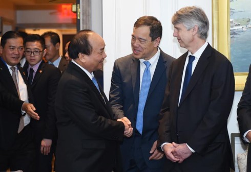 PM Vietnam, Nguyen Xuan Phuc ingin AS menjadi mitra dagang terbesar bagi Vietnam - ảnh 1