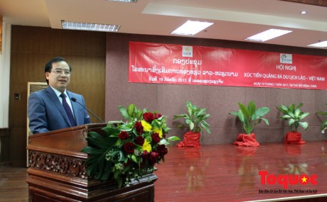  Konferensi promosi dan sosialisasi pariwisata Laos-Vietnam - ảnh 1