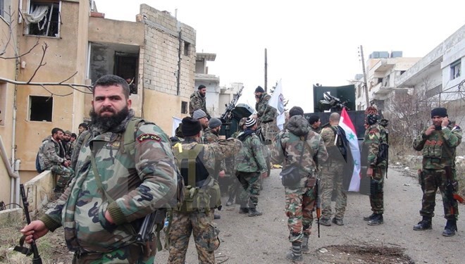  Tentara Suriah menciptakan “kakaktua raksasa” untuk memperketat IS - ảnh 1
