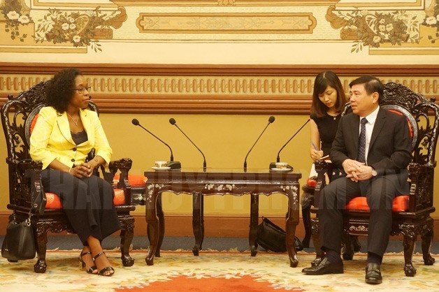  Kota Ho Chi Minh dan Mozambik sepakat memperhebat kerjasama di bidang- bidang potensial - ảnh 1