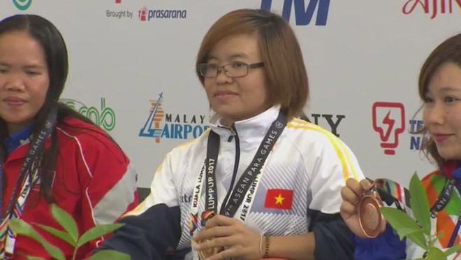  Vietnam meraih medali emas di ASEAN Para Games 2017 - ảnh 1